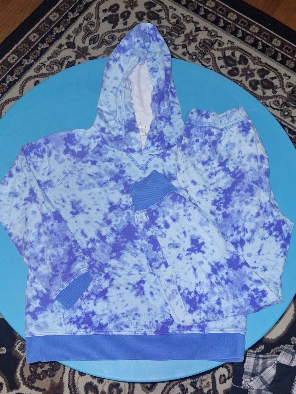 Gigi + Jax By LuLaRoe Kids Tie-Dye Hoodie & Joggers Set